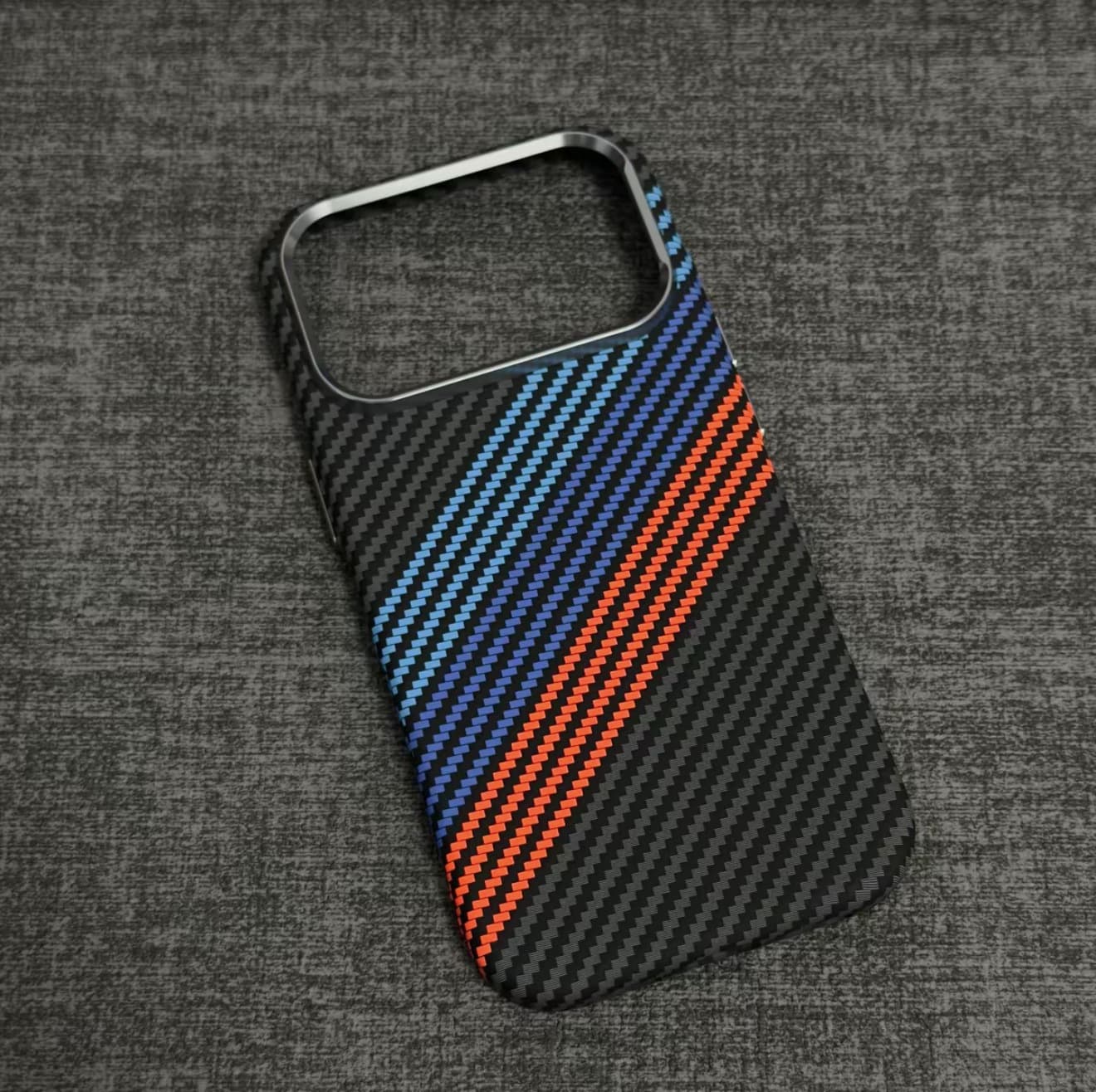 Amazon cross-border compatible iPhone 18 PRO MAX skin-feel Kevlar magnetic case for Apple 17 creative phone case 16
