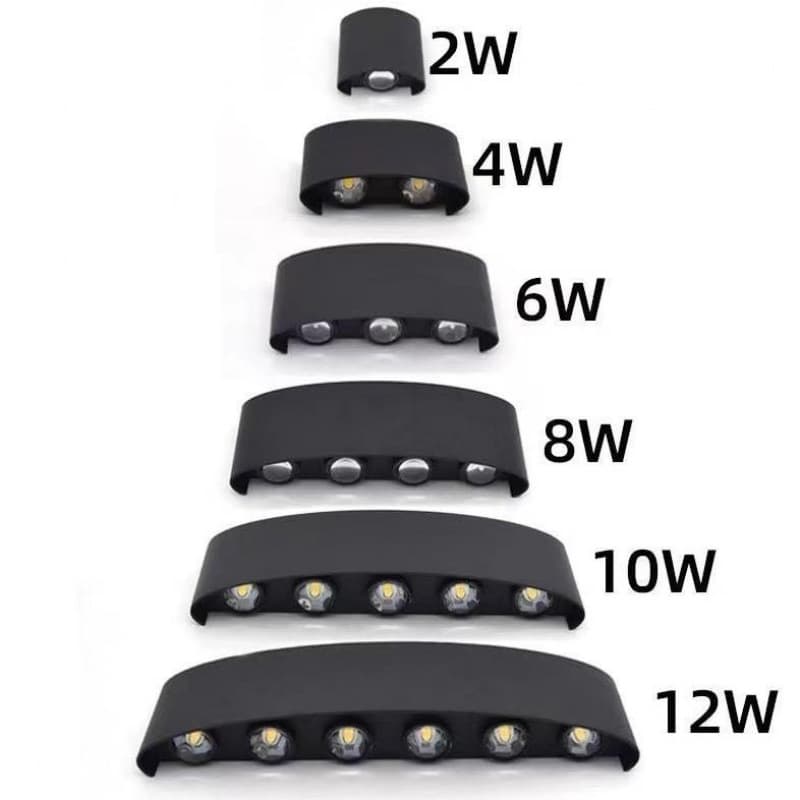 Cross-border LED Outdoor Waterproof Wall Light Courtyard Passage Light Villa Terrace Light Exterior Wall Light Decorative Light Telescope Wall