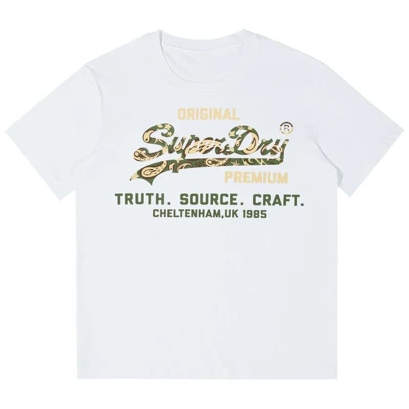 【Cross-border EU Size】SUPERDRY Exmely Dry Brand Summer Fashion Design