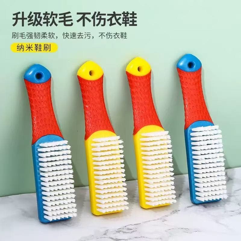 Nano brush shoe cleaning shoe household shoe brush wholesale shoe mold machine new household hard bristle brush long hair does not damage shoes