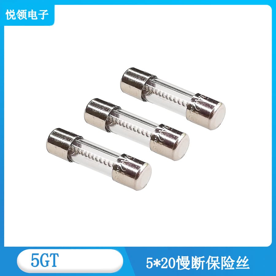 Fuse Tube 5*20 (5X20) Slow-Blow 0.5A~15A250V-UL/CSA Glass Tube Single Fuse