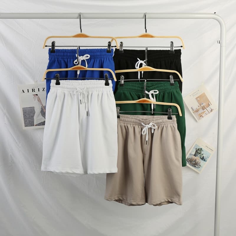 2026 Summer Loose Trendy Brand Color Shorts Men's Sports Shorts Beach Shorts Casual Five-Point Pants Wholesale