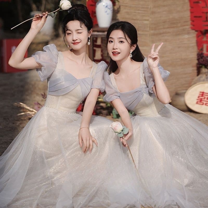 Bridesmaid 2026 Summer New Trendy Slim Fit Everyday Wear Niche Dress Plus Size