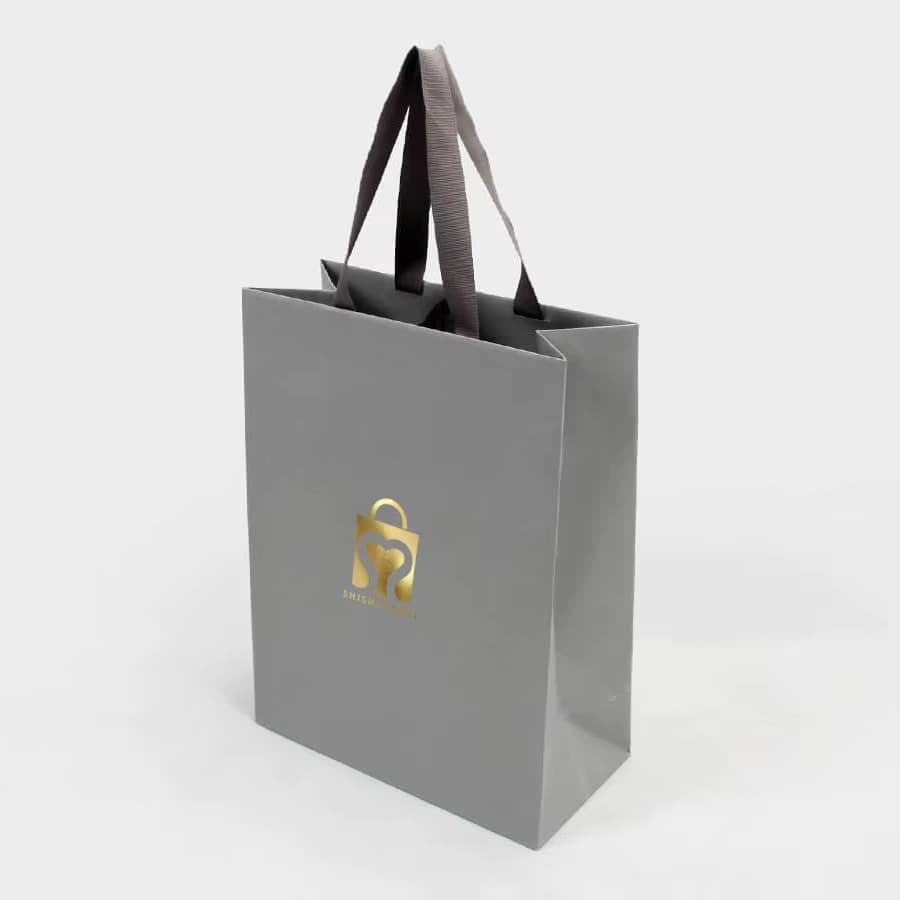 Paper bags customized Bolsas papel personalizadas para bisuteria luxury za ra