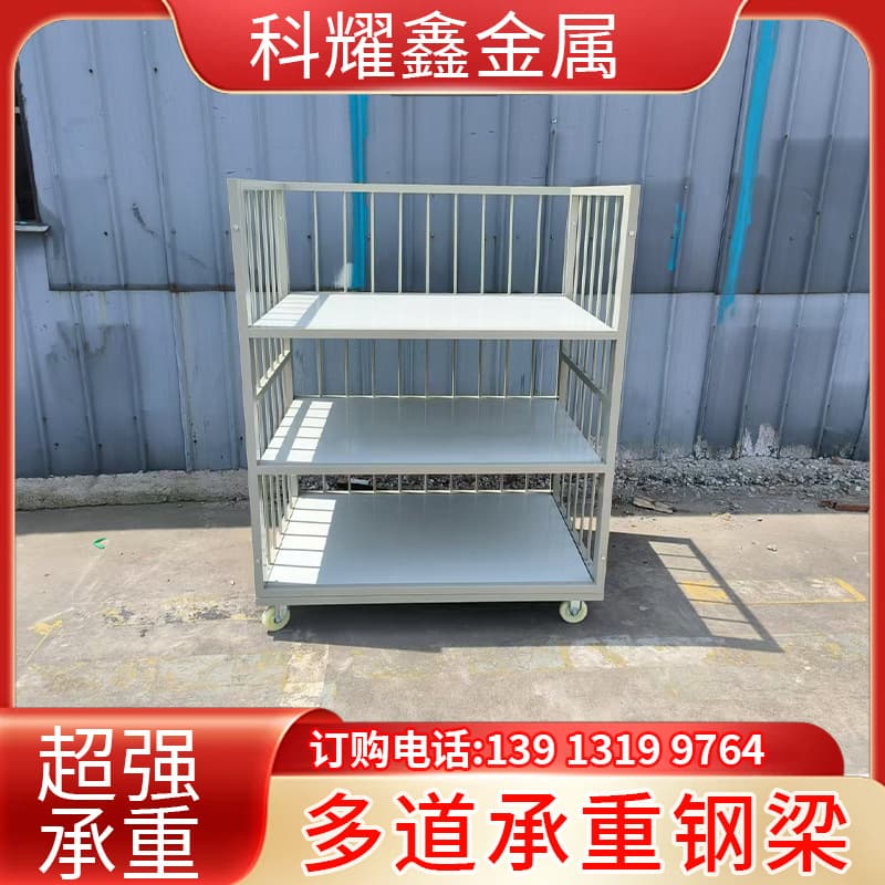 Specialized Handcart for Garment Factories with Easy Push-Pull Maneuverability and Swivel Wheels for Fabric Cutting