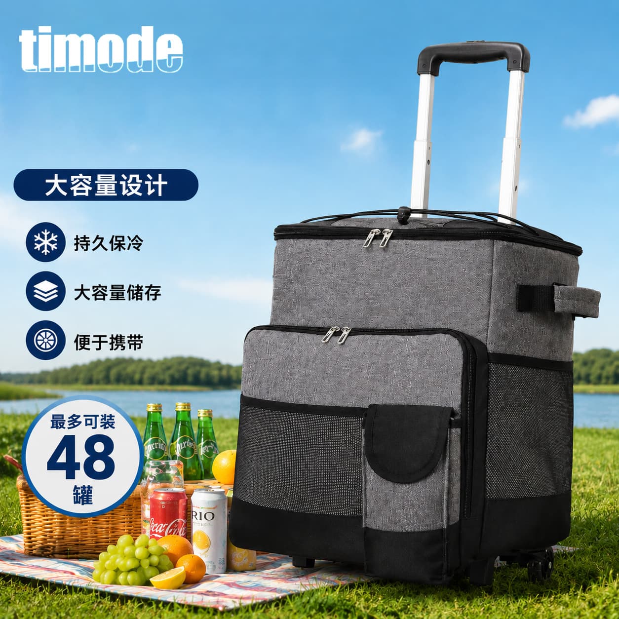 Cross-Border Travel Duffle Bag, Large-Capacity Lightweight Handheld Carry-On Bag, Foldable Luggage Bag, Insulated Travel Bag