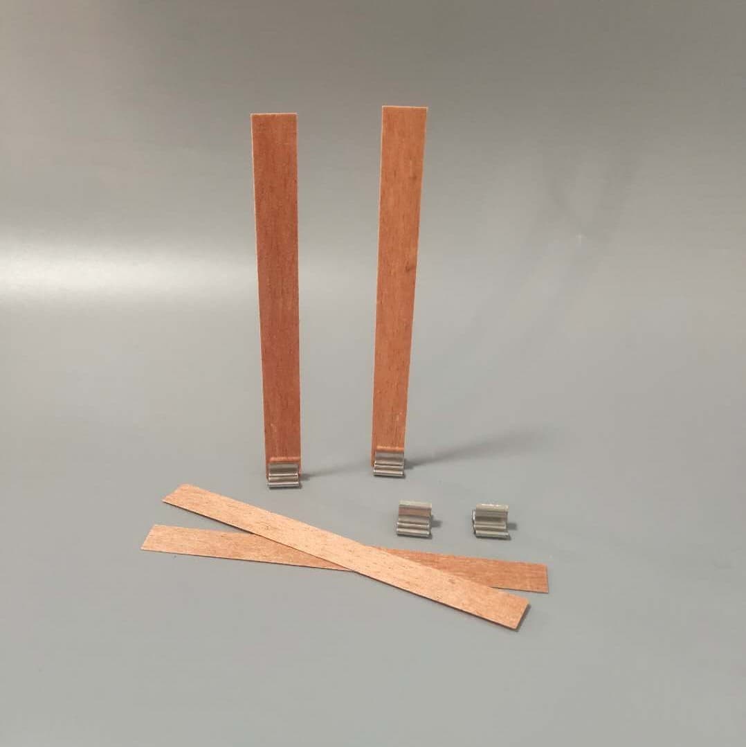 Factory Direct Wood Chip Candle Wick Scented Candle Wooden Wick DIY Candle Material Wood Core