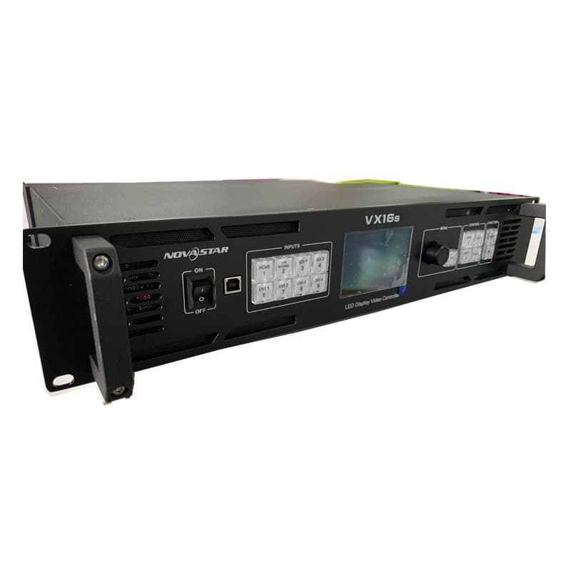 Nova VX16s All-in-One Controller for Full-Color LED Displays, Video Processing with 16 Outputs and 3D Display