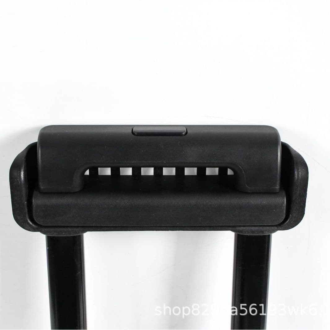 Direct factory sales of aluminum alloy luggage handles, multi-section telescopic travel case handles, wholesale universal wheel accessories.