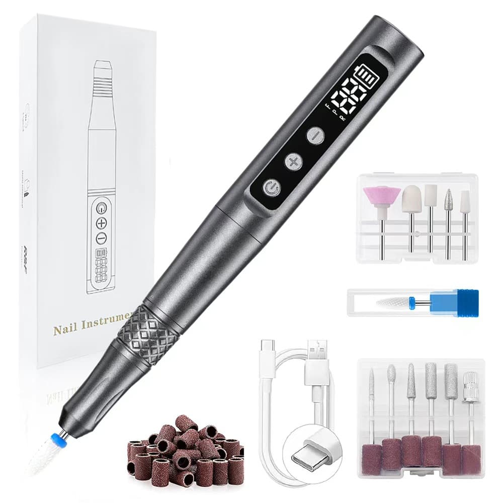 Cross-border Professional Nail Drill Electric Nail File Grinder Manicure Grinding Pen Nail Art Grinding Machine