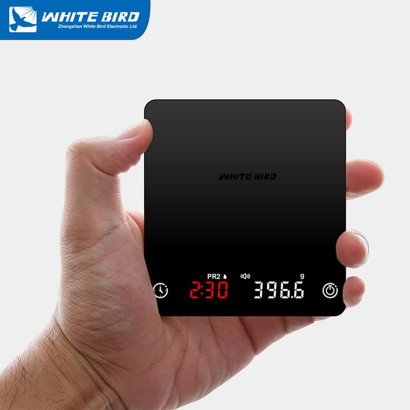 Coffee electronic scale mini precision small kitchen scale espresso scale mini hand-brewed coffee bean weighing