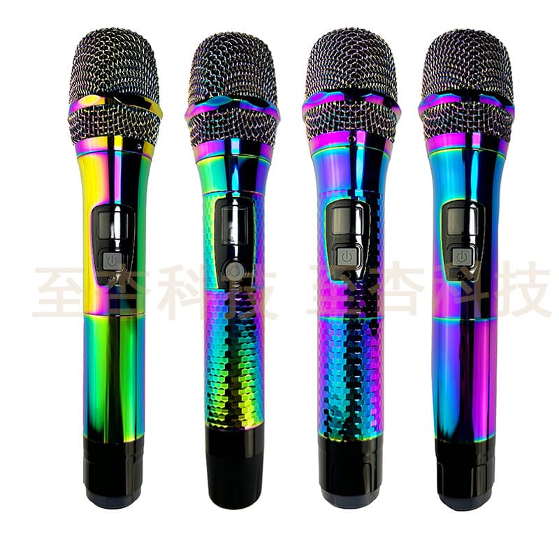 KTV Microphone Shell Wireless Mic Tube Parts Multicolor Shell Bright Color Aluminum Alloy Universal Mic Tube