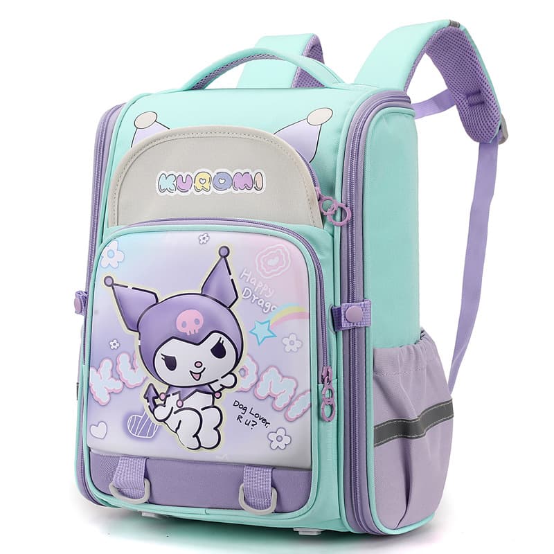 Cartoon schoolbags for primary school students 1-6 years old large-capacity burden-reducing spine-protecting space bag boys and girls backpacks