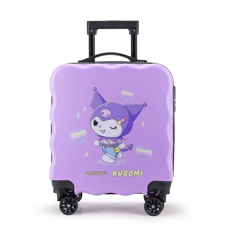 18-inch Kids Luggage for Girls Small Trolley Case with LOGO Printing Travel Suitcase Boys Carry-on Luggage Wholesale