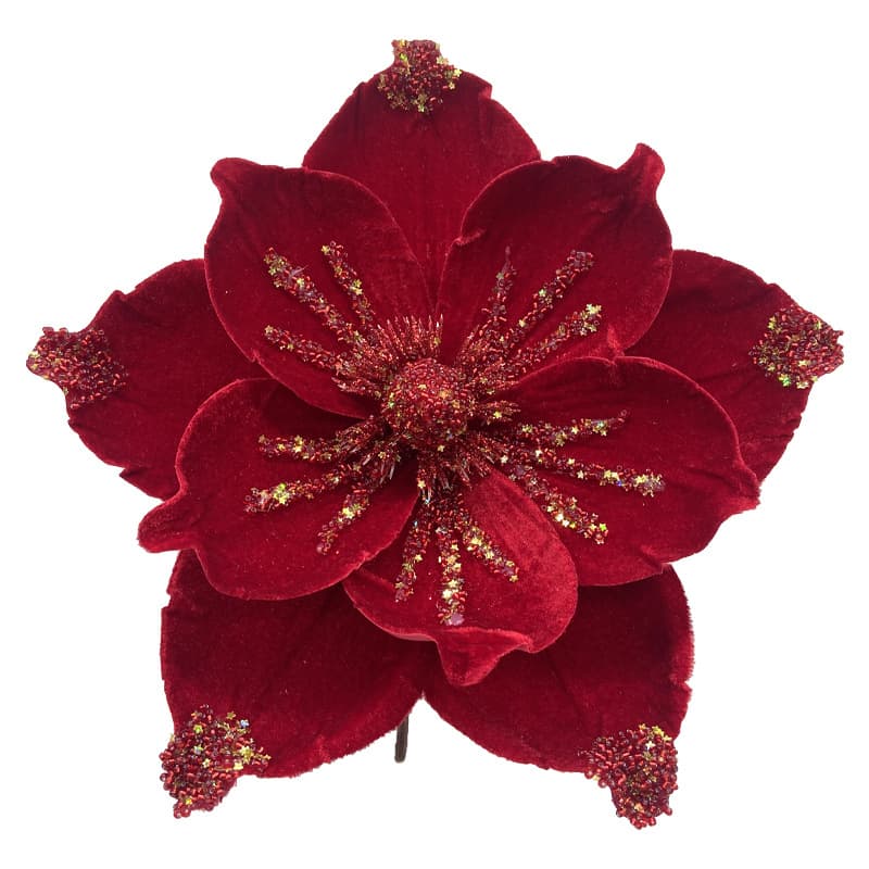 New Cross-Border Christmas Gold Glitter Wreath Accessories Three-Layer Artificial Christmas Tree Decoration