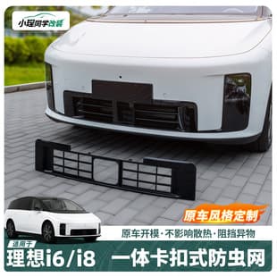 For Li Auto i6 i8 Dedicated Insect Mesh One-Piece Removable Grille Protective Cover Accessory Decoration