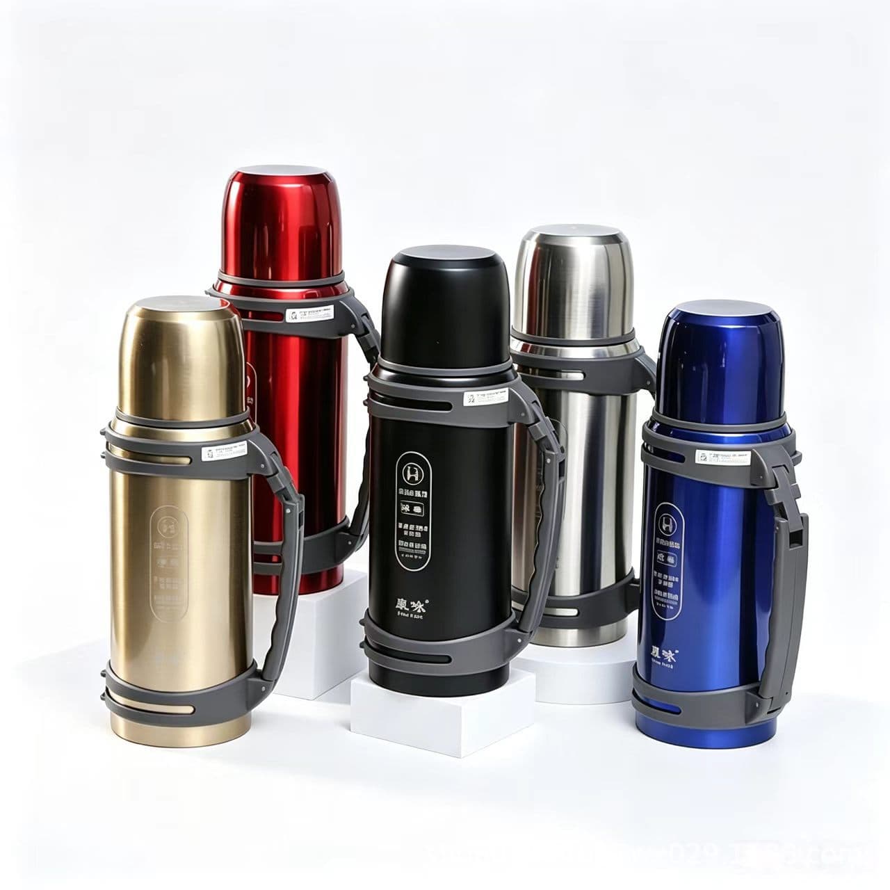 304 Stainless Steel Simple Travel Bottle Outdoor Portable Gift Cup Large Capacity Vacuum Thermos Wholesale