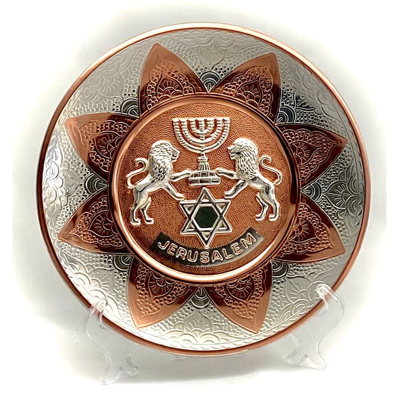 Cross Border Pallet Jewish Lion Israeli Metal Crafts Jewish Gifts Shabbat Holiday Vintage Crafts