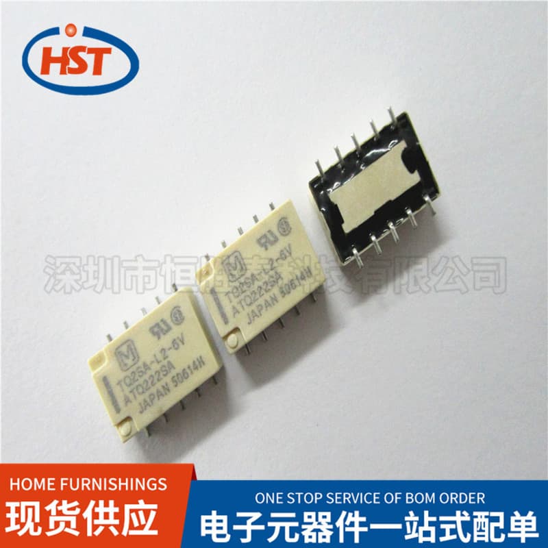 Magnetic Latching Relay TQ2SA-L2-6V SMD-10 Double Pole Double Throw