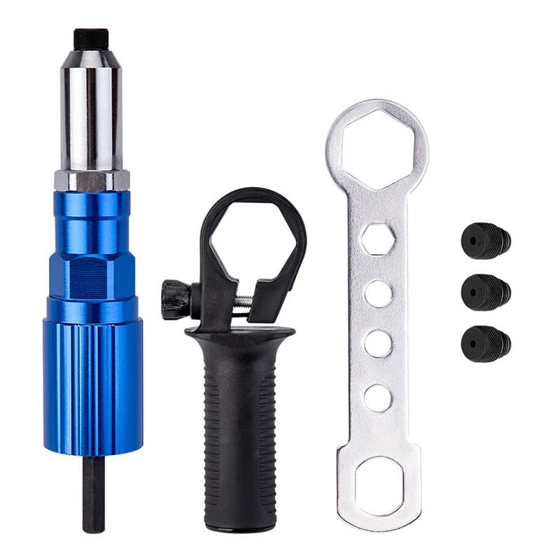 Electric rivet gun aluminum alloy pull rivet gun drill pull rivet core conversion head rivet nut gun converter