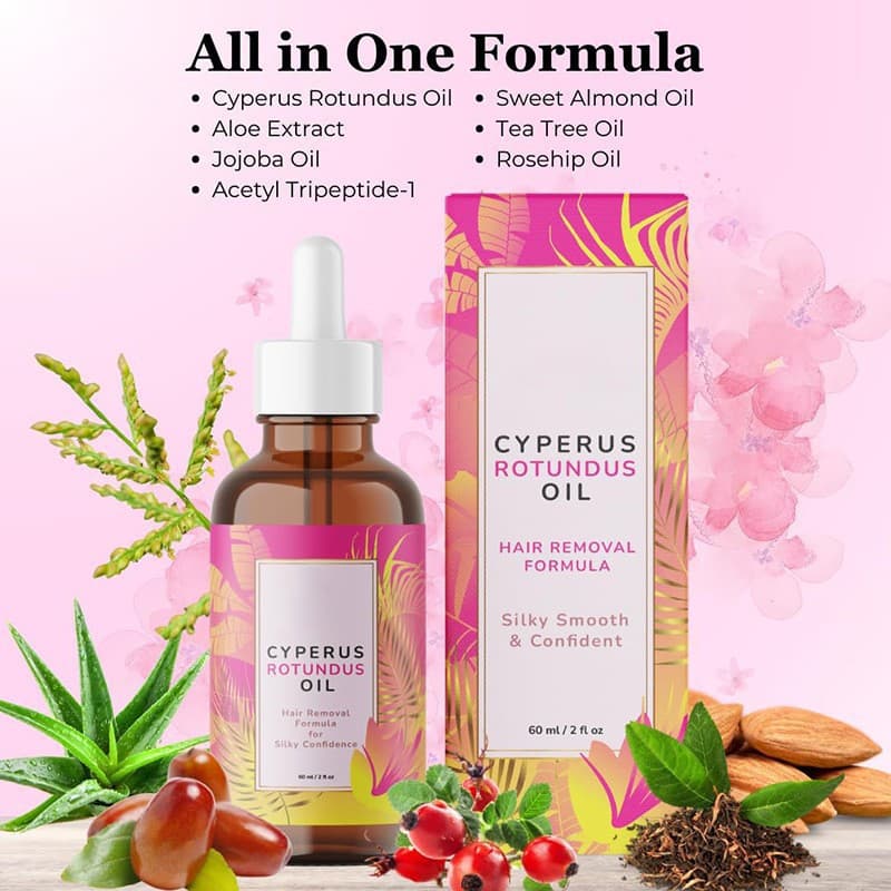Cross-border popular Cyperus Rotundus Oil body hair care natural hair essence oil