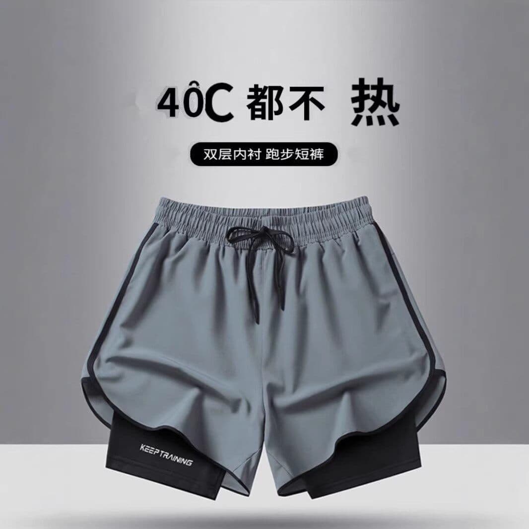 Thin Swimming Shorts for Men, 2026 Summer Basketball Sports Running Casual Loose-Fitting Five-Point Beach Shorts