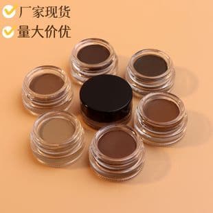 Amazon Waterproof Eyebrow Tint Gel 10 Colors 5g Eyebrow Gel Glass Bottle Soft Eyebrow Gel Manufacturer Cross-border No Logo