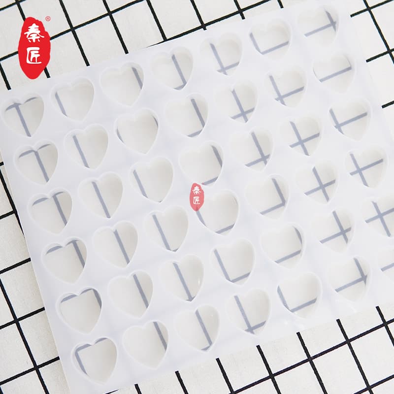 Silicone Heart Shaped Chocolate Mold 56 Grids 42 Grids 64 Grids Sugar Candy Mold Kitchen Baking Tools Red Brown Sugar Mold