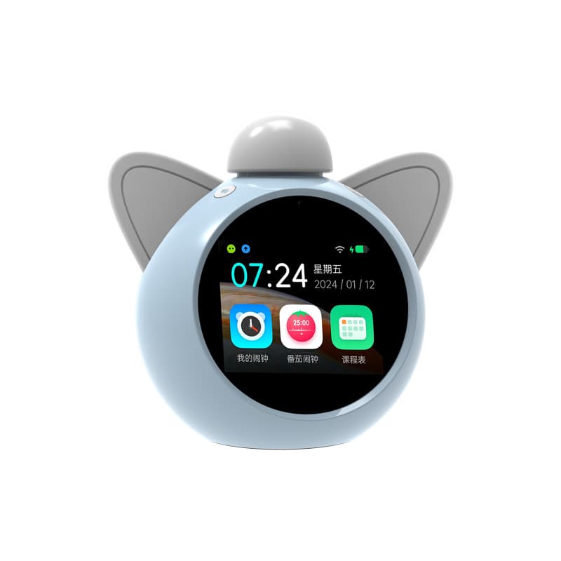 Factory wholesale AI learning machine, early education multi-functional alarm clock, smart reminder, time management artifact with night light