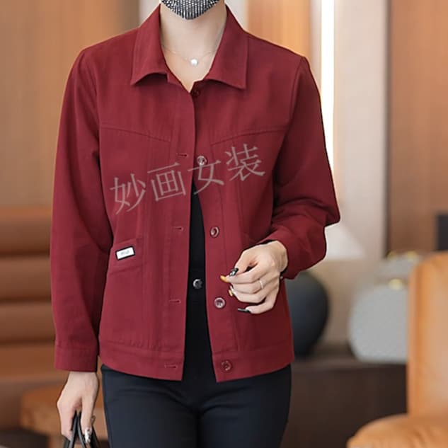 Fashion Washed Denim Short Jacket for Women 2025 Autumn New Loose Slimming Solid Color Versatile Stylish Jacket Top
