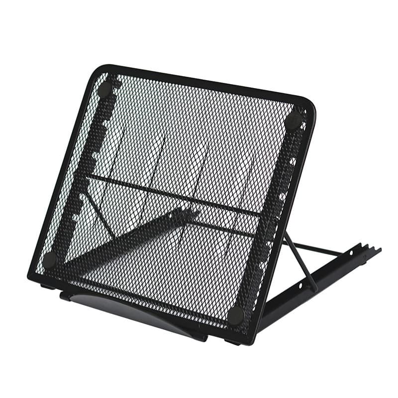 348 Metal Wire Mesh Laptop Stand Base Tablet Floor Folding Stand Iron Grid Combination Plate