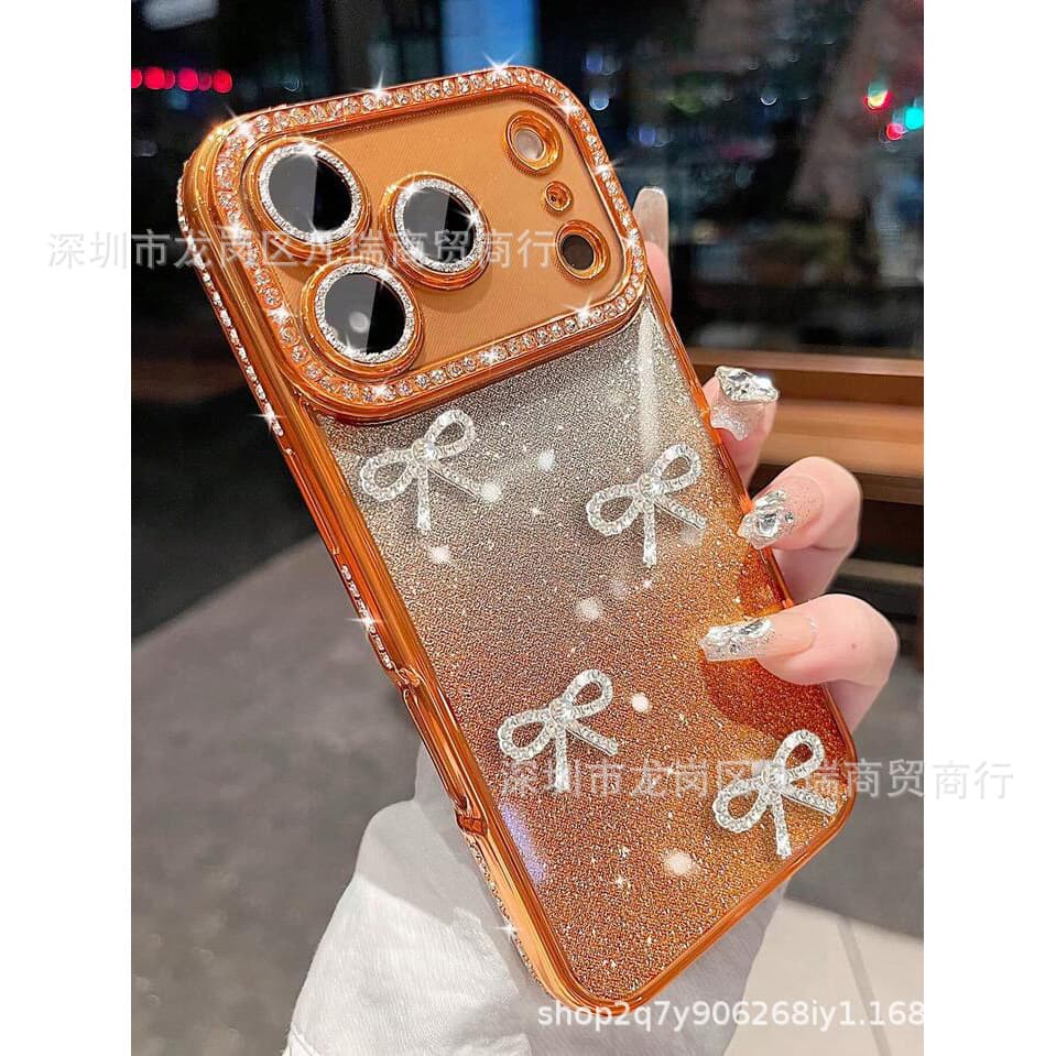 Crystal Rhinestone Case for iPhone 16 Pro Max, iPhone 11/12/13/14/15, XR, XS Max