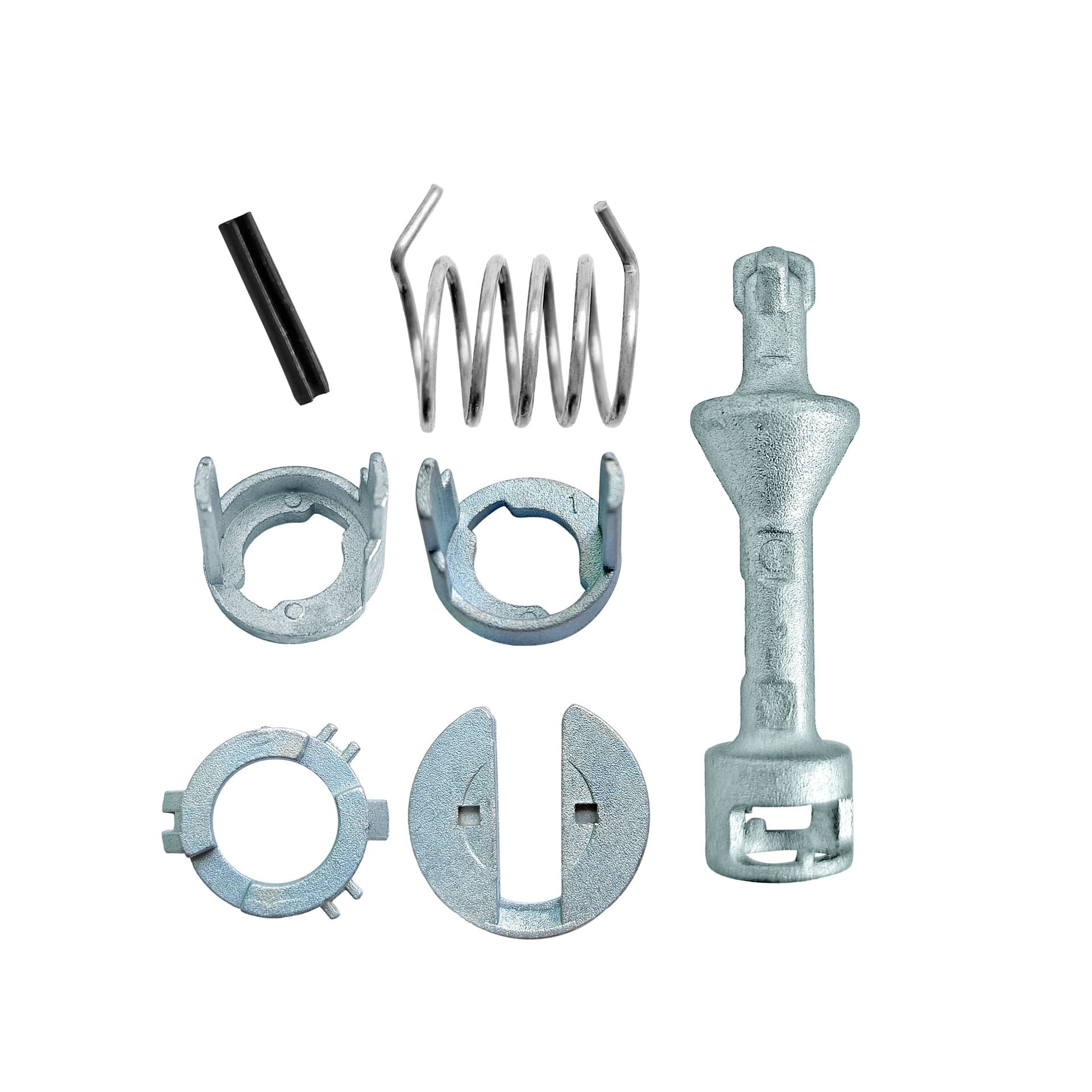 Compatible with BMW X3 E83 Car Lock Cylinder Repair Parts Door Lock Cylinder Accessories 7-Piece Repair Kit