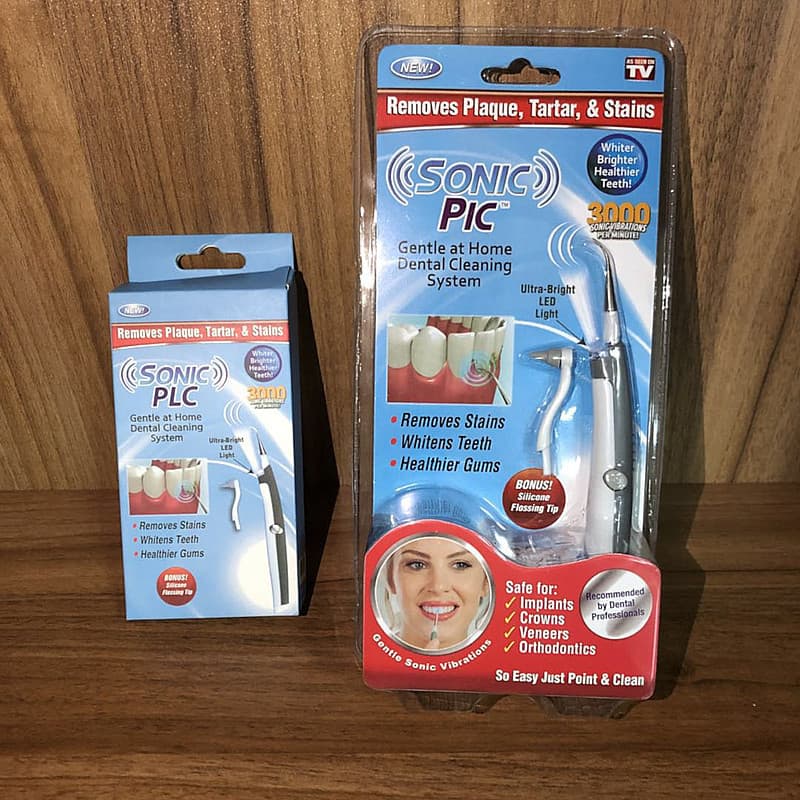 Sonic Pic Electric Dental Scaler Tartar Remover Teeth Whitening Device Sonic Vibration