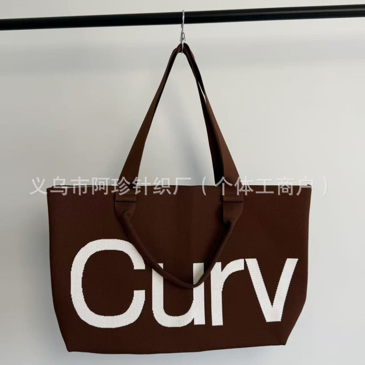 2026 New Cross-Border Casual Bag Large Capacity Knitted Handbag Women's Shoulder Bag Crossbody Bag Commuter Tote Bag