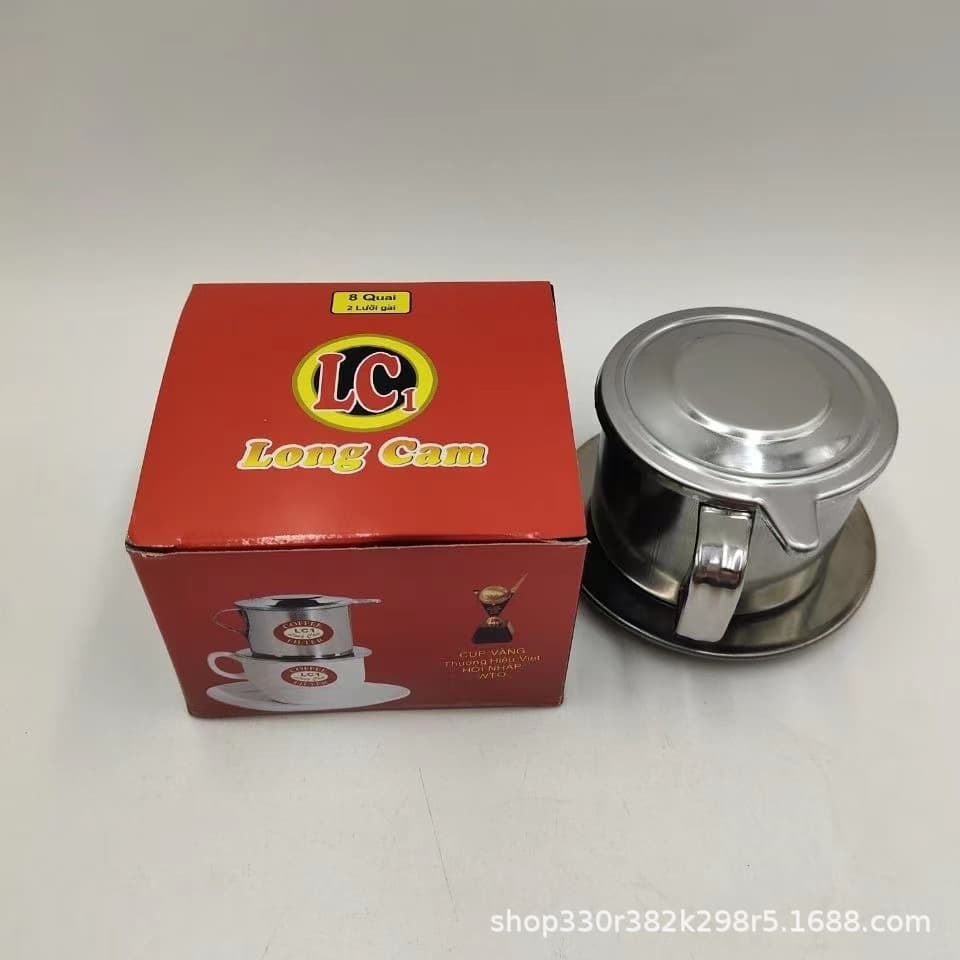 New Vietnamese Stainless Steel Coffee Pot Drop Brewing Coffee Pot Vietnamese Flask Coffee Press Pot Coffee Drip Pot