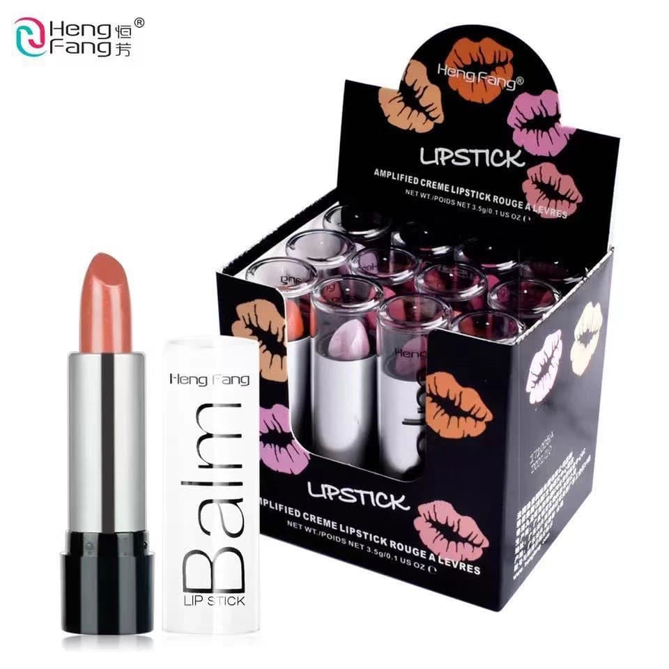 HENGFANG 12-Color Bright Red Lipstick Children's Day Performance Moisturizing Cross-border Affordable Lipstick Wholesale H113