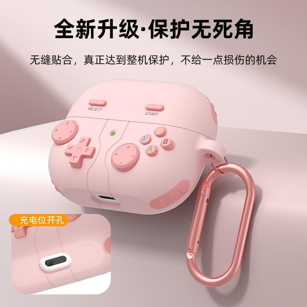 Retro Game Console Case for Samsung Galaxy Buds4, Buds Live, Buds3 Pro