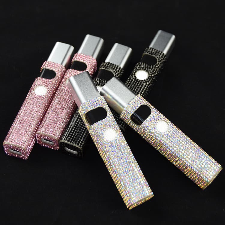 Cross-Border Nail Art Handheld One-Letter Lamp with Screen, Portable Rhinestone Setting Nail Salon UV LED Lamp, Fast-Drying Diamond Inlay Rechargeable Curing Lamp