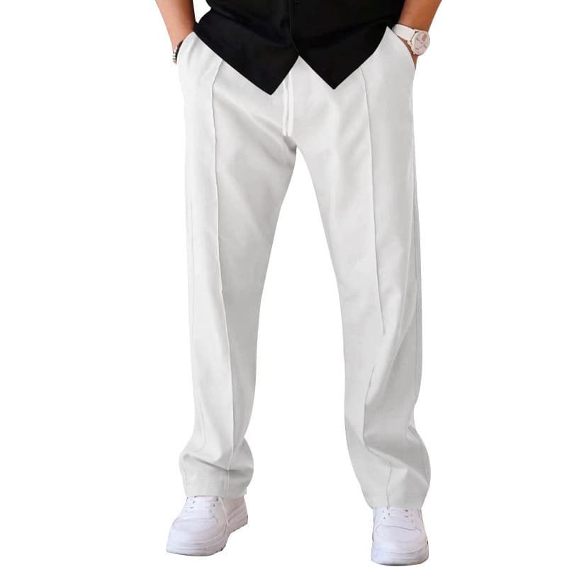 2026 New Cross-Border Pants Men Spring Summer Loose Straight Sports Casual Trousers American Oversize Long Pants