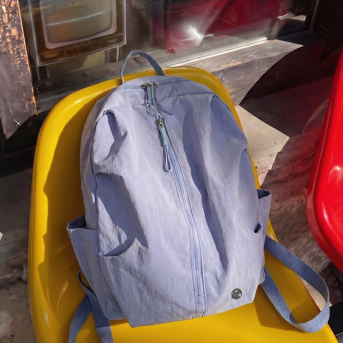 Cross-border Waterproof Nylon Fabric Women's Outdoor Travel Hiking Large Capacity New Backpack Men's Travel Small Backpack Backpack