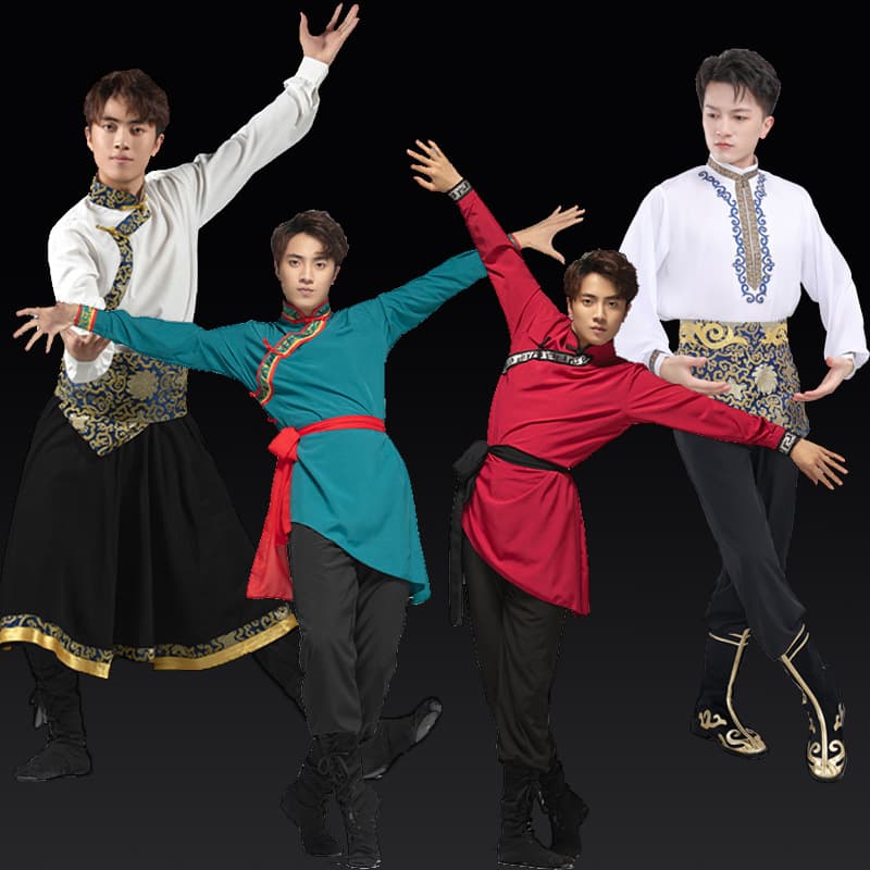 Ethnic Minority Costumes for Adults Taking Art Exams: Mongolian, Uyghur, Tibetan Dance Performance Costumes, Practice Clothes, Art Exam Costumes