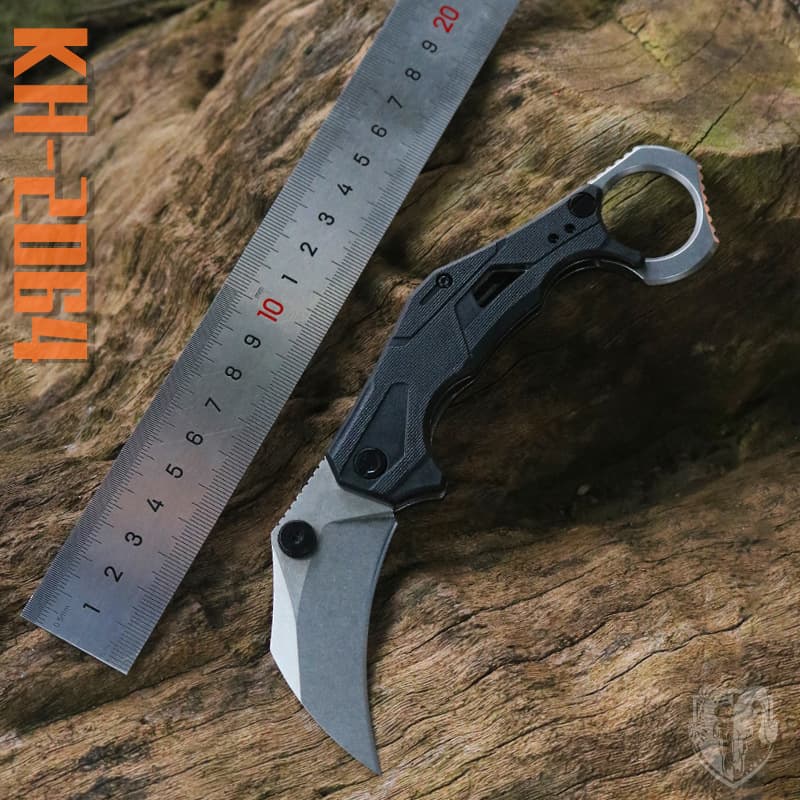 Kershaw 2064 Outdoor Multifunctional Sharp Folding Claw Knife High Hardness New Arrival Nylon Fiber + 8Cr13MoV Blade Length 7.2
