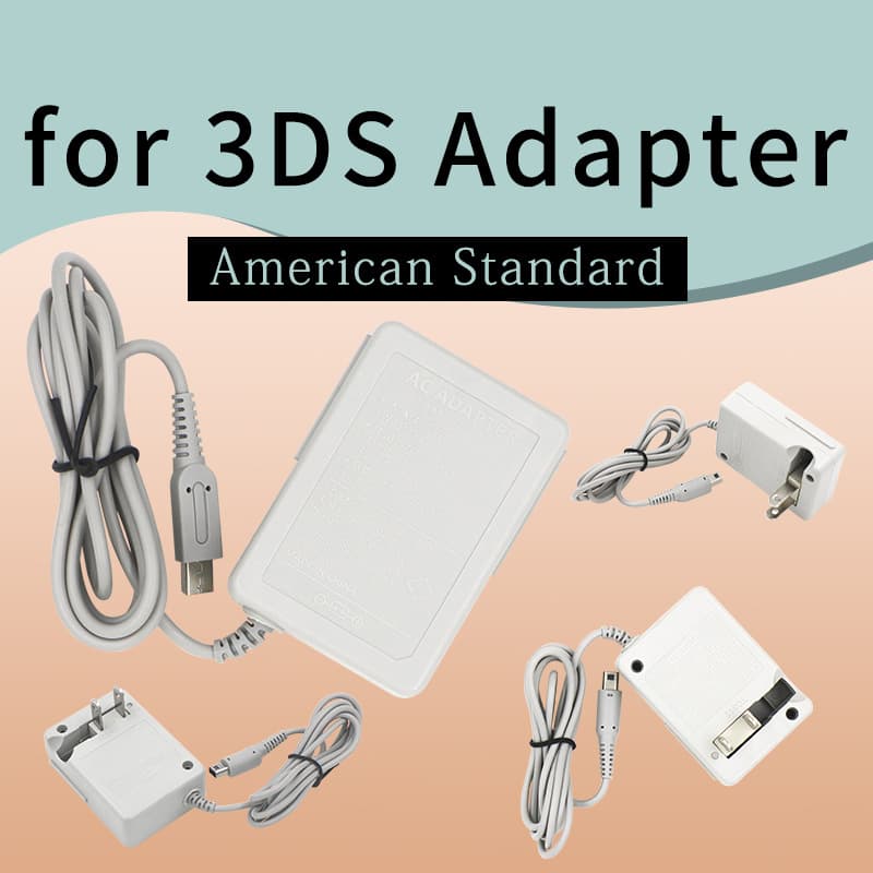 Factory Direct Supply 3DS/3DSLL/3DSXL Charger NDSI Charger DSI Power Adapter US/EU Standard