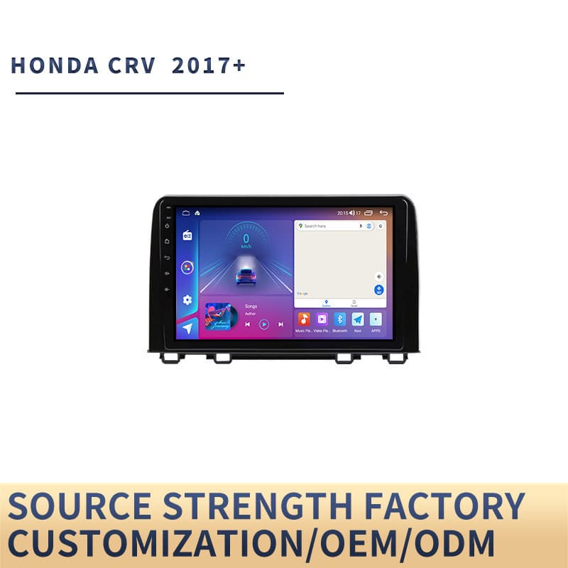 Carplay Reverse Image Car Display for Honda Breeze Large Screen Navigation CRV Android