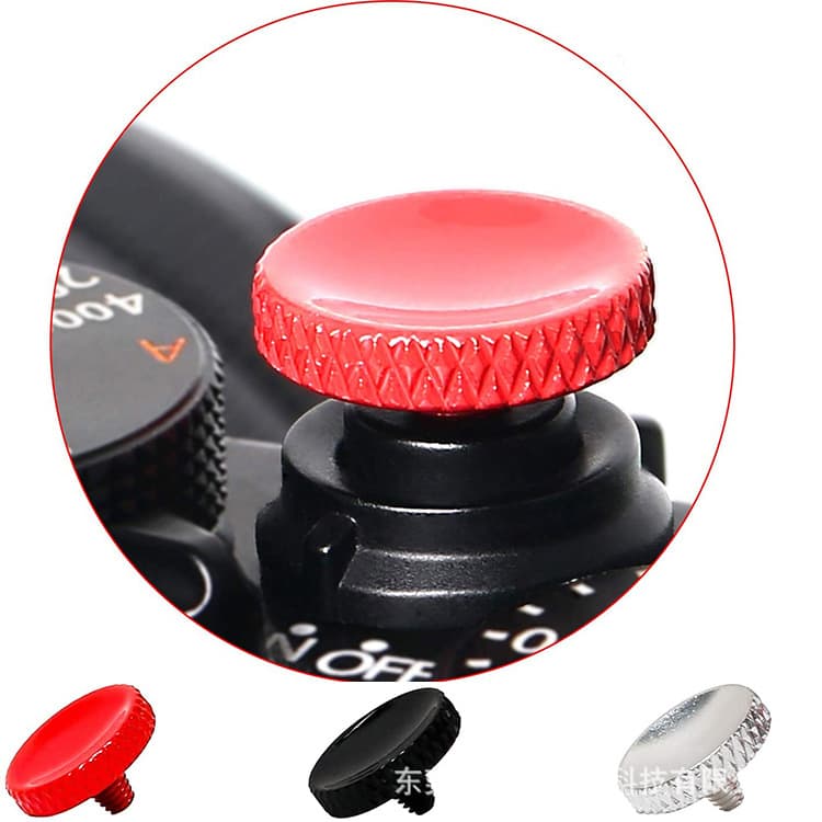 Pure Copper Rolling Flower Shutter Button Tapered Tooth Camera Button For Fujifilm Mirrorless Digital Cameras