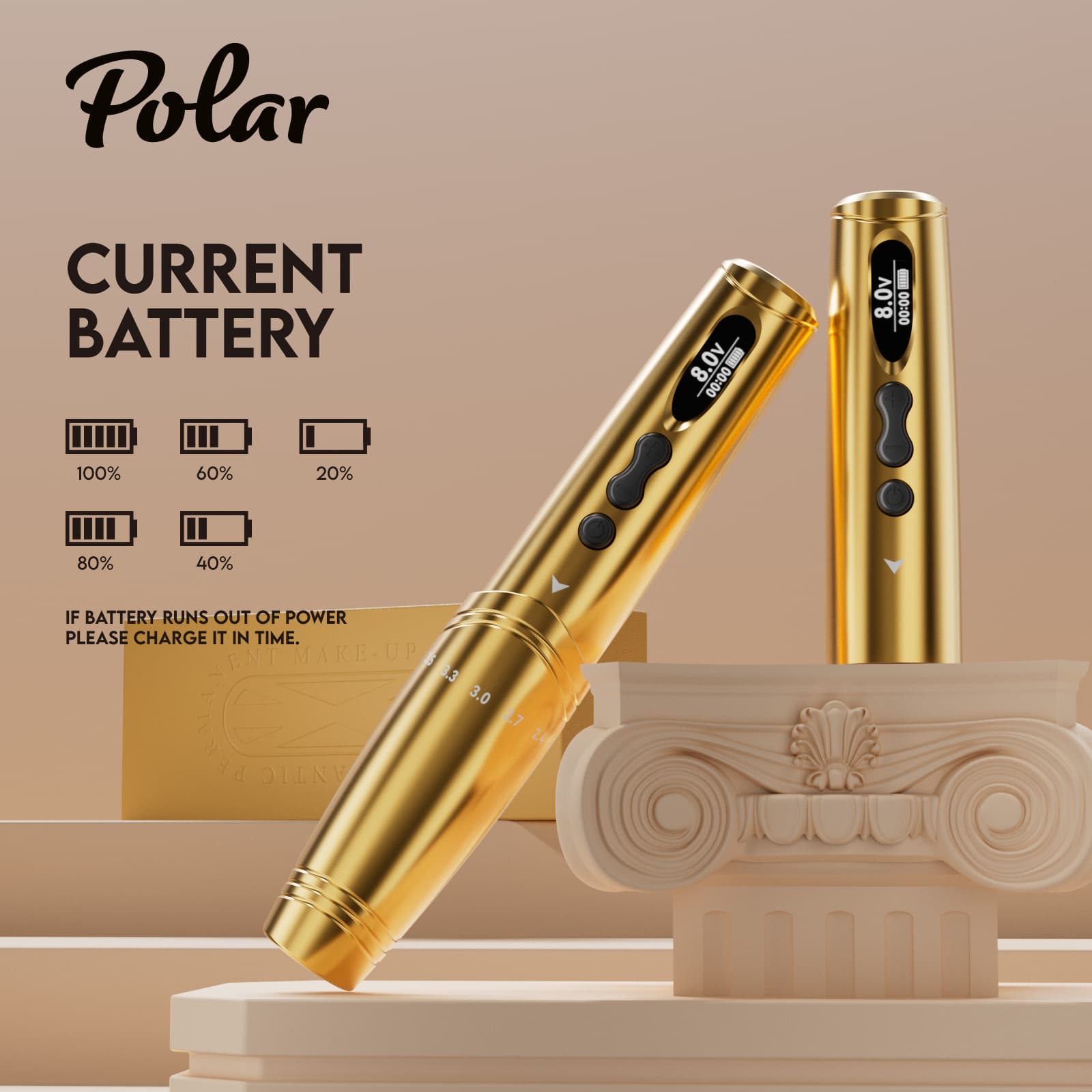 Xiulong Semi-Permanent Eyebrow Tattoo Machine Wireless Tattoo Pen Dual Battery Motor Integrated Eyebrow Pen OEM Cross-Border Wholesale