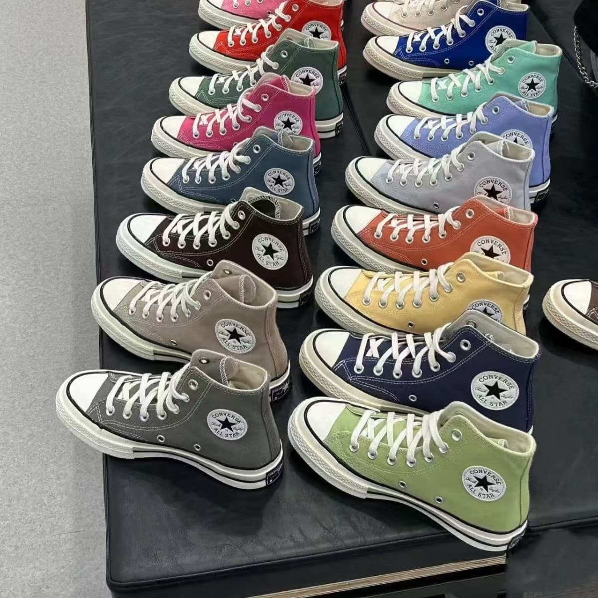 Original Converse 1970s Classic High Top Canvas Shoes Low Top Board Shoes Unisex Versatile Fashion Men's Shoes