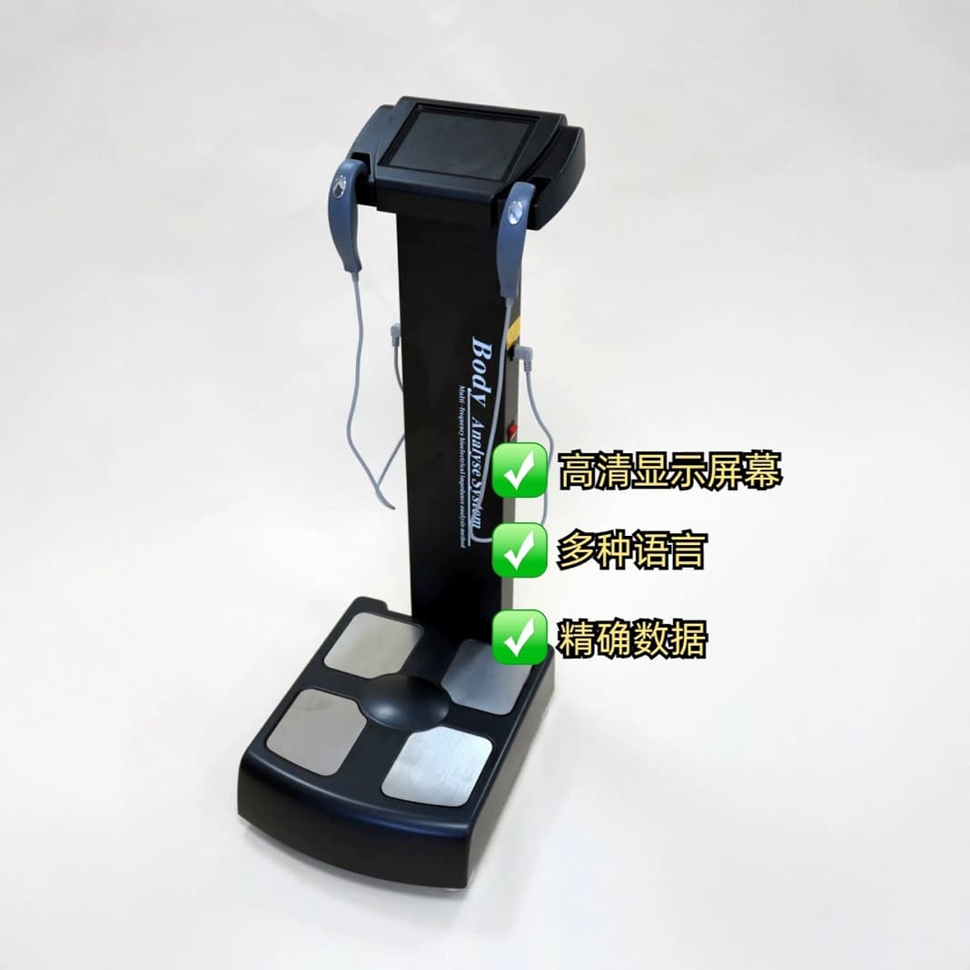 Intelligent body analyzer for gym and yoga, commercial-grade high-precision measurement.