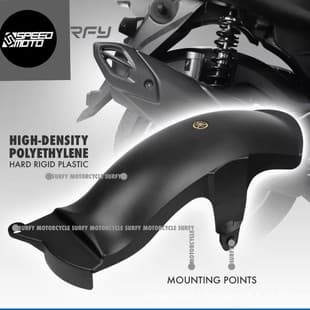 Universal Modified Rear Mudguard for Yamaha NMAX155 V1-V3, Extended Rear Fender Mudguard Accessories